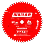 DIABLO 7-1/4 X 56 Laminate/Non-Ferrous Metal & Plastics Cutting Blade with 5/8' Arbor D0756N