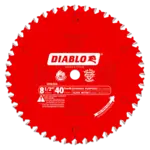 DIABLO 8-1/2 X 40 ATB Fine Finishing Miter Saw Blade with 5/8' Arbor D0840S