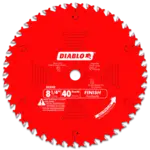 DIABLO 8-1/4 X 40 ATB Finishing Saw Blade with 5/8" Arbor D0840X