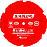 DIABLO 10 X 6 Polycrystalline Diamond Tipped TCG Hardie Fiber Cement Saw Blade with 5/8' Arbor D...