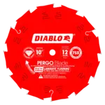 DIABLO 10 X 12 PCD Laminate Flooring Blade D1012LF