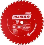DIABLO 10 X 40 General Purpose Saw Blade with 5/8' Arbor D1040A