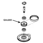 GALAXY Elite Drive Pulley 680
