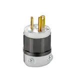 GENERIC 20 amp male plug 5366 1 blade is horizontal 5366