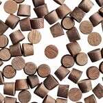 GENERIC 5/16 x 5/8" Unfinished Walnut Plug Edge