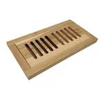 HICKORY WV-Unfinished Hickory 4 x 10 Flush Mount