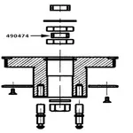 MASTERCRAFT Small Bearing Spacer 490474