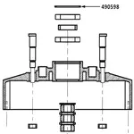 MASTERCRAFT Snap Ring 490598