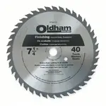 OLDHAM BLADES Oldham Saw Balde 7 1/4' x 40T