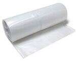 PLASTIC Poly Sheeting 6 Mil Underlayment 20' x 100', 2000 Ft. Per Roll