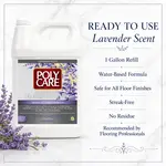 PolyCare Multi-Surface Floor Cleaner Refill (LAVENDER) - 128 fl oz