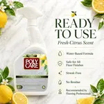 PolyCare Multi-Surface Floor Cleaner Spray, Fresh Citrus Scent - 32 fl oz