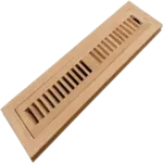 RED OAK WV-Unfinished Red Oak Wood Vent 2 X 14 Flush Mount