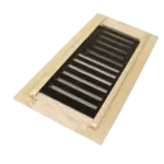 RED OAK WV-Unfinished Red Oak Wood Vent 4 x 10 Drop In