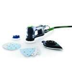 SAWS Festool 571823 RO 90 DX includes (1) Edge Protector (1) Plug-it Power Cord..(1) StickFix Soft Ro...