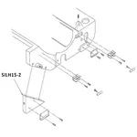 SILVERLINE pro 8 Left Bearing Cap H15-2
