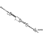 SILVERLINE Pro 8 drum outer large pulley H36