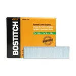 STANLEY BOSTITCH 1-3/8' x 7/32' 18-Gauge Finish Staples 3,000 CT per Box